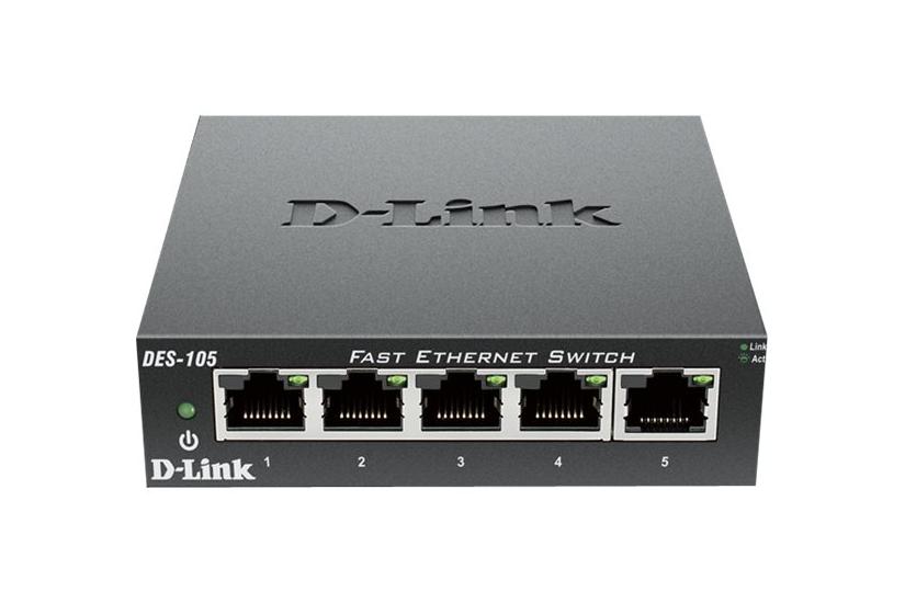 D-link Des 105 - Switch - 5 Porte