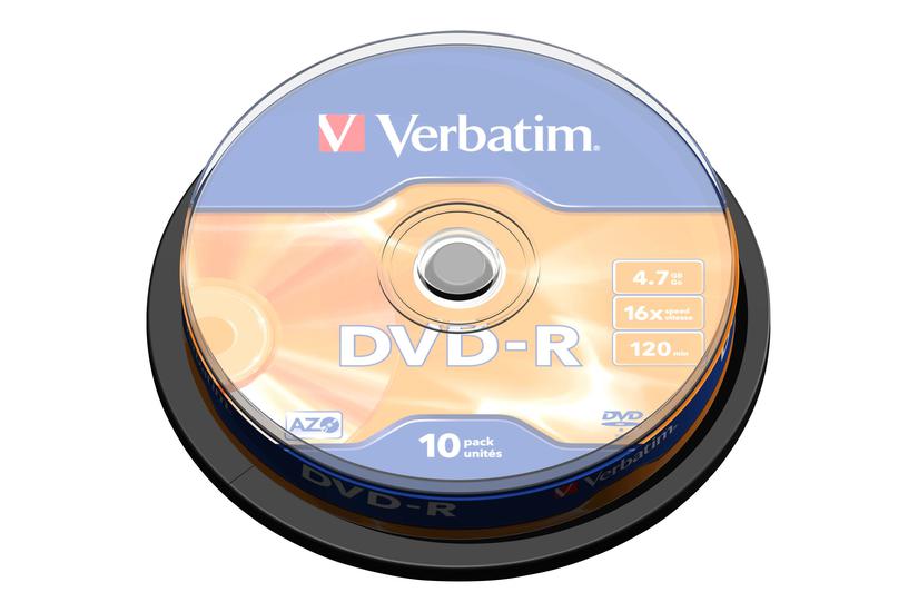Verbatim - Dvd-r X 10 - 4.7 Gb - Lagringsmedie