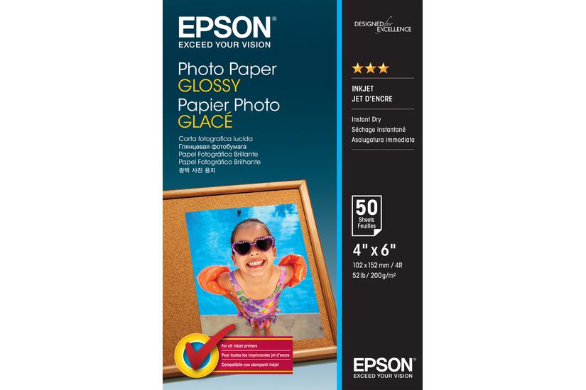 Epson - Fotopapir - Skinnende - 50 Ark - 102 X 152 Mm - 200 G/m²