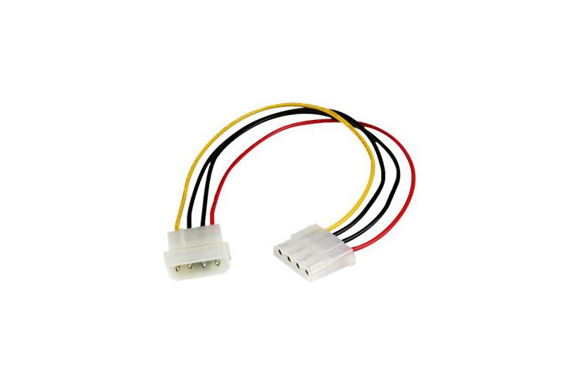 Startech.com 12in Molex Lp4 Power Extension Cable M/f - 4 Pin Molex Power Connector - 4 Pin Power Extension Cable - Lp4 Power Cable (lp4powext12) - Forlængerkabel Til Strøm - 4-pin Intern Strøm Til 4-pin Intern Strøm - 30.48 Cm