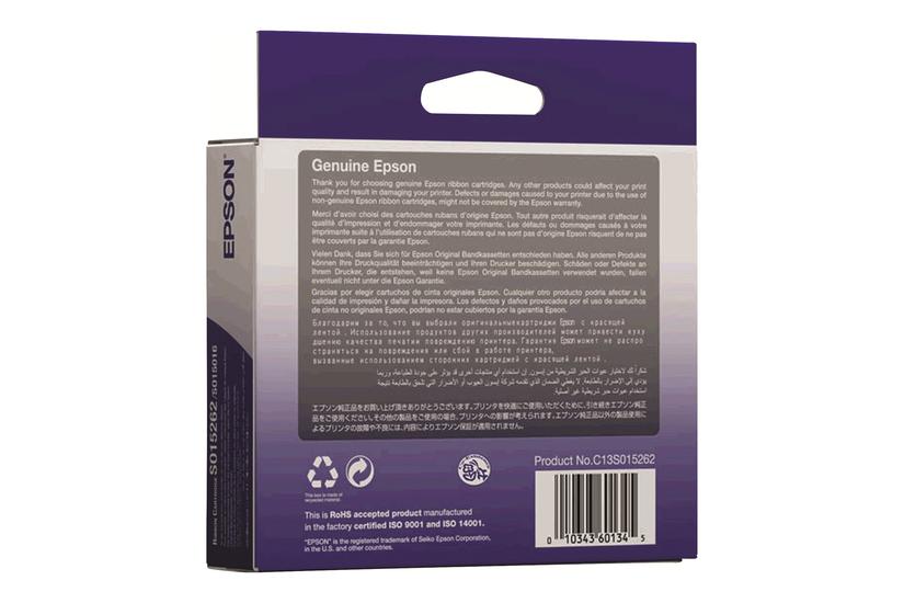 Epson - 1 - Sort - Tekstilbånd For Printer