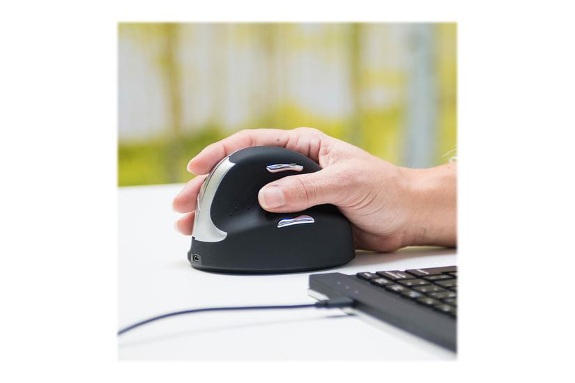 R-go Ergonomic Mouse He Break - Mus - Bluetooth 5.0 - Sort
