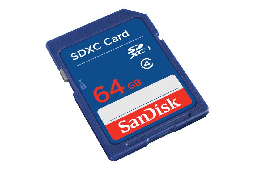 Sandisk - Flashhukommelseskort - 64 Gb - Sdxc