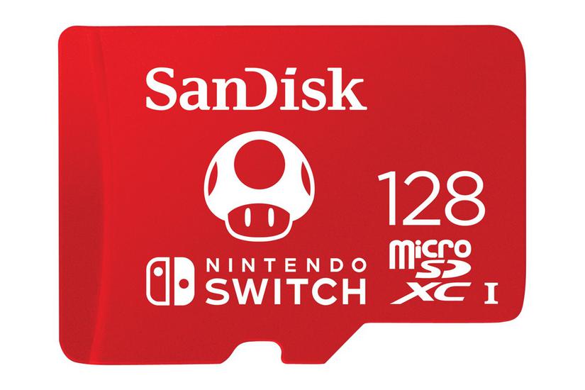 Sandisk - Flashhukommelseskort - 128 Gb - Microsdxc Uhs-i