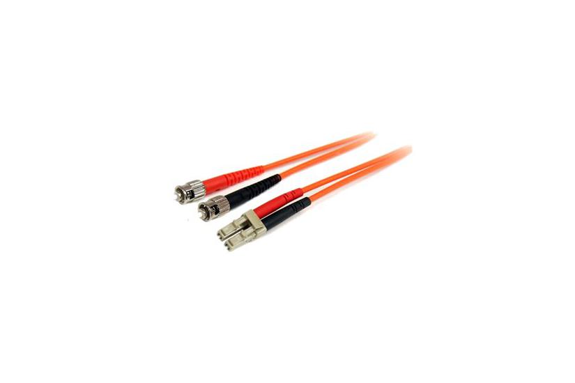 Startech.com 1m Fiber Optic Cable - Multimode Duplex 62.5/125 - Lszh - Lc/st - Om1 - Lc To St Fiber Patch Cable (fiblcst1) - Patchkabel - 1 M - 1 M. - Orange