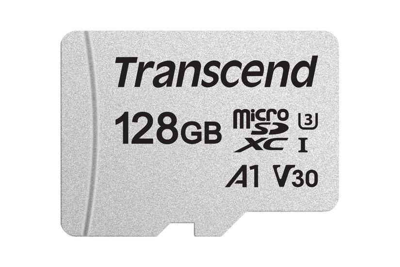 Transcend 300s - Flashhukommelseskort - 128 Gb - Microsdxc