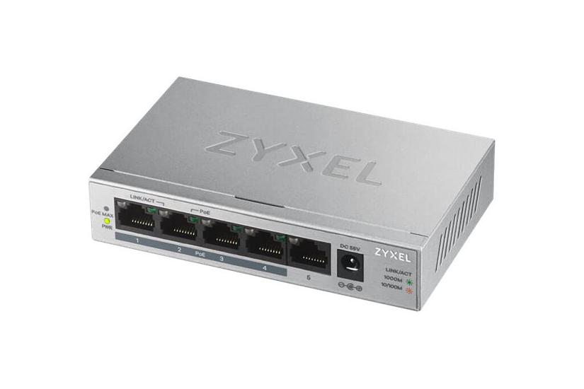 Zyxel Gs1005hp - Switch - 5 Porte - Ikke Administreret