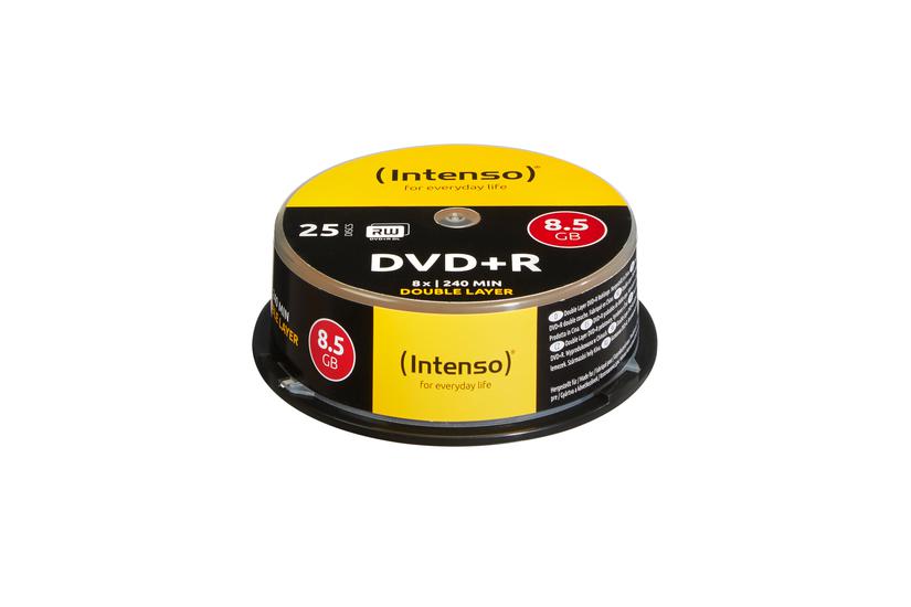 Intenso - Dvd+r Dl X 25 - 8.5 Gb - Lagringsmedie