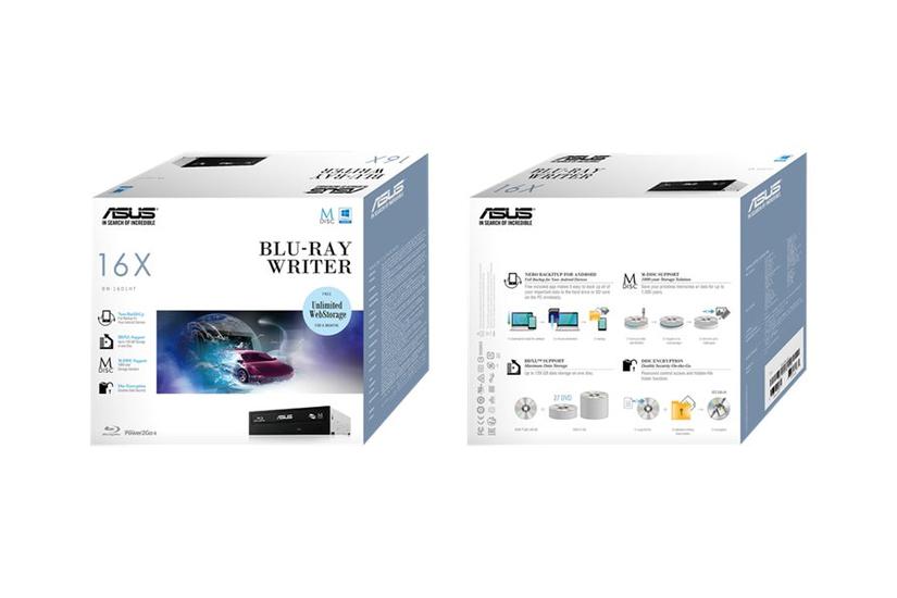 Asus Bw-16d1ht - Bdxl Drev - Serial Ata - Intern