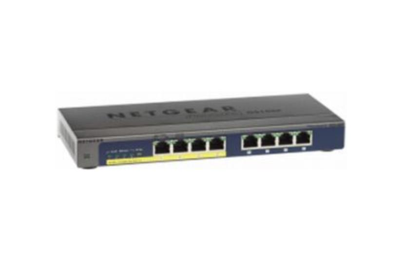 Netgear Gs108pp - Switch - 8 Porte - Monterbar På Stativ