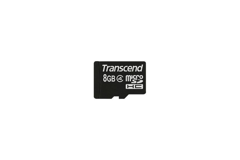 Transcend - Flashhukommelseskort - 8 Gb - Microsdhc