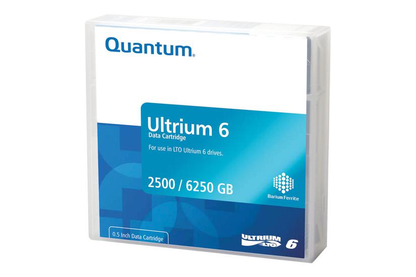 Quantum - Lto Ultrium 6 X 1 - 2.5 Tb - Lagringsmedie
