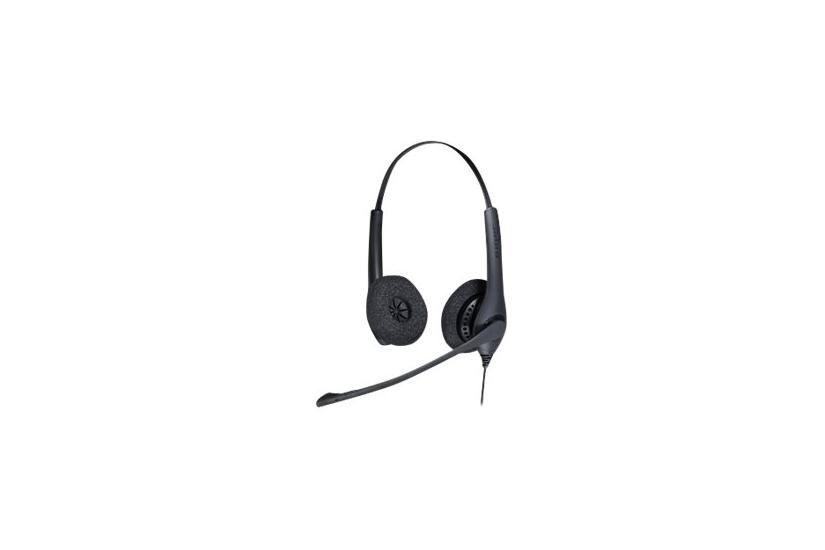 Jabra Biz 1500 Duo - Headset - Quick Disconnect