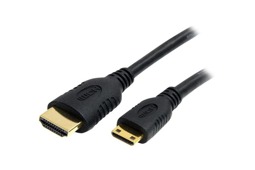 Startech.com 0.5m High Speed Hdmi Cable With Ethernet Hdmi To Hdmi Mini - Hdmi-kabel Med Ethernet - 50 Cm