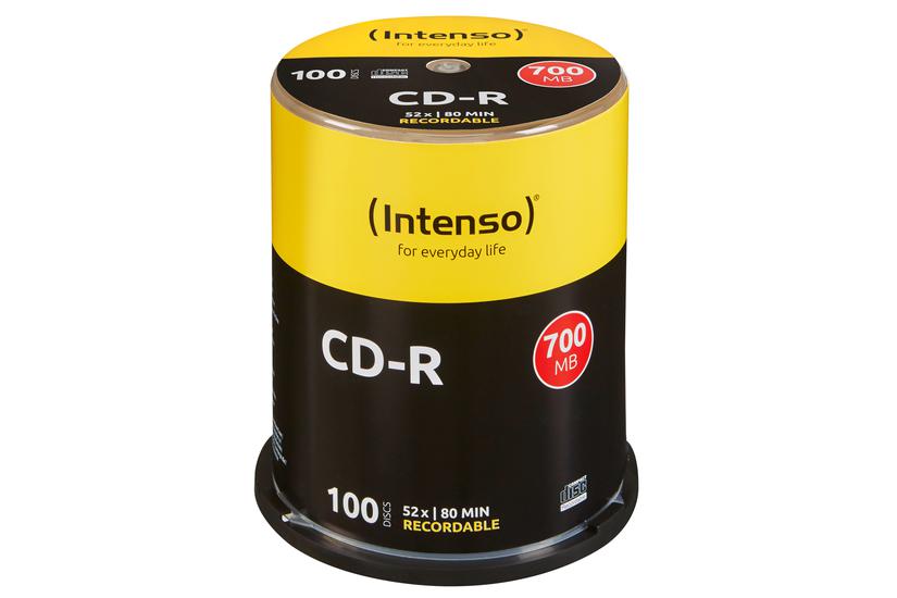 Intenso - Cd-r X 100 - 700 Mb - Lagringsmedie