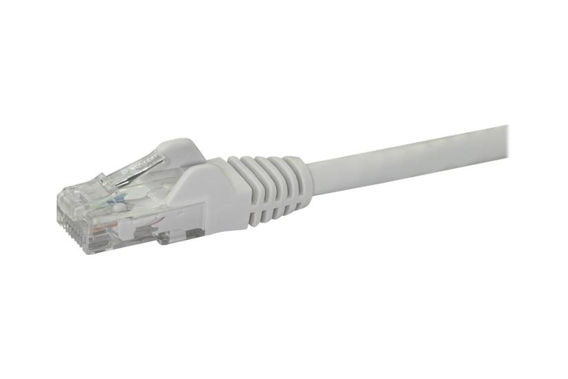 Startech.com 1m Cat6 Ethernet Cable, 10 Gigabit Snagless Rj45 650mhz 100w Poe Patch Cord, Cat 6 10gbe Utp Network Cable W/strain Relief, White, Fluke Tested/wiring Is Ul Certified/tia - Category 6 - 24awg (n6patc1mwh) - Patchkabel - 1 M - Hvid