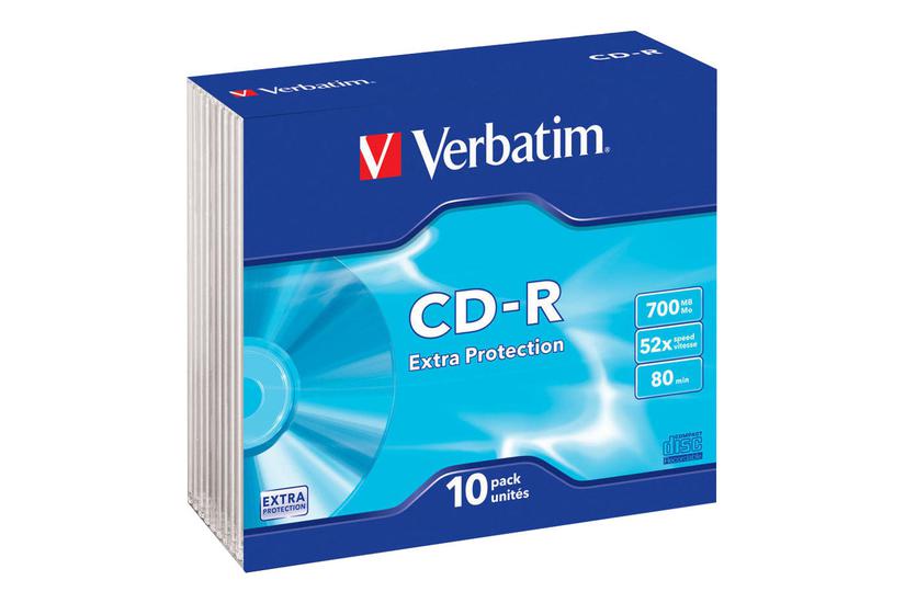 Verbatim - Cd-r X 10 - 700 Mb - Lagringsmedie