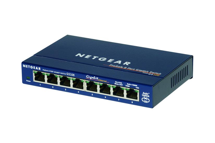 Netgear Gs108 - Switch - 8 Porte