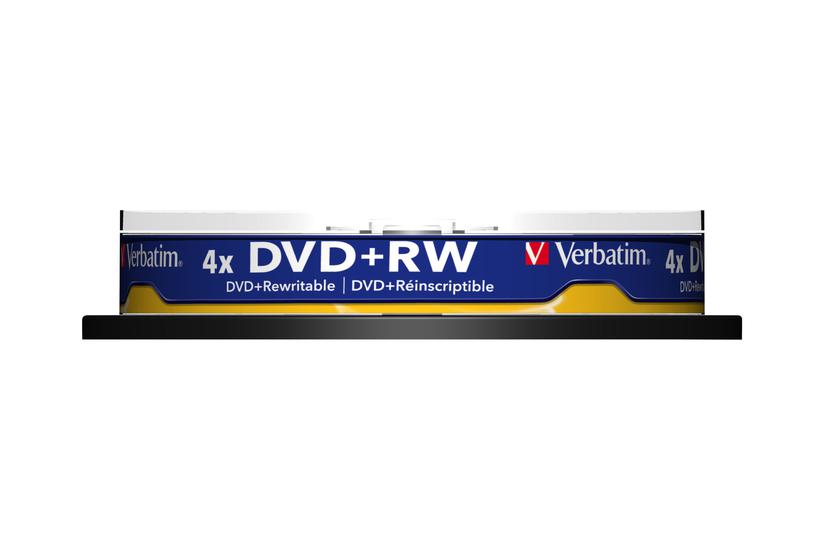 Verbatim - Dvd+rw X 10 - 4.7 Gb - Lagringsmedie