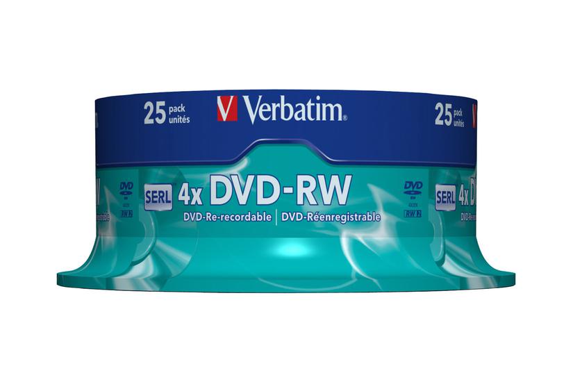 Verbatim - Dvd-rw X 25 - 4.7 Gb - Lagringsmedie
