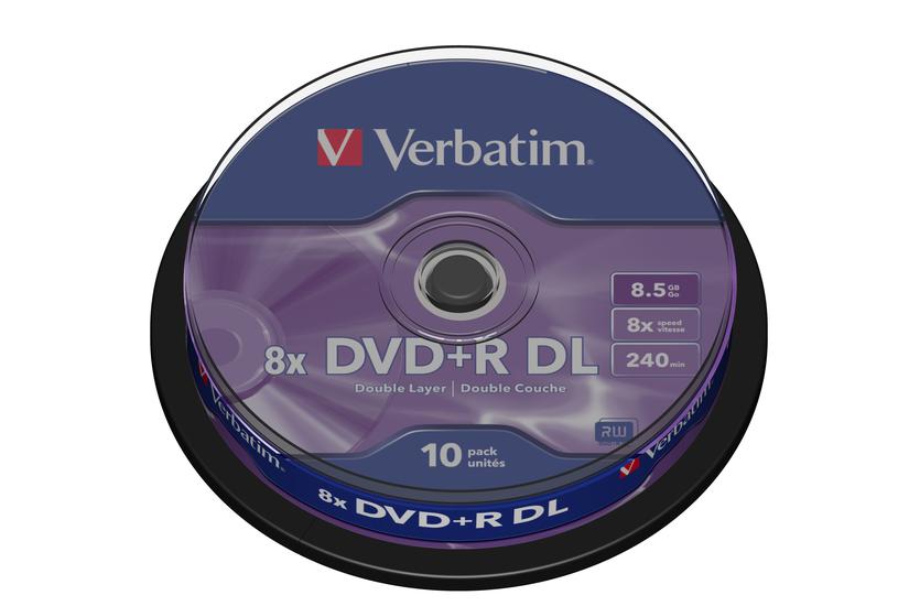 Verbatim - Dvd+r Dl X 10 - 8.5 Gb - Lagringsmedie