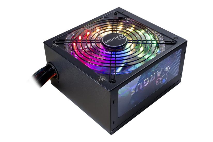Argus Rgb-600w Ii Strømforsyning - 600w 80 Plus Bronze - Atx12v 2.3 - Sort