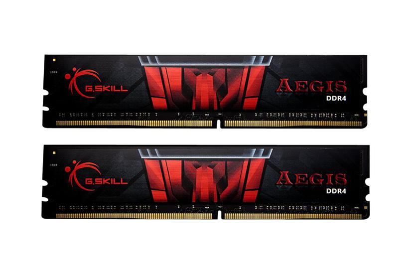 G.skill Aegis - 16gb Ram : 2x8gb - Ddr4 - 3200mhz - Dimm 288-pin - Ikke-ecc - Cl16