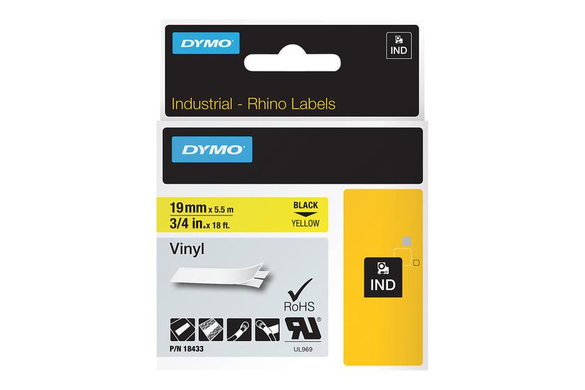 Dymo - Vinyl - 1 Rulle(r) - Roll (1.9 Cm X 5.5 M)
