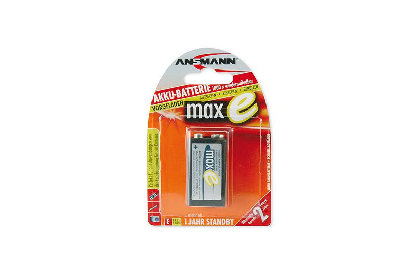 Ansmann Maxe Batteri X 9v - Nimh