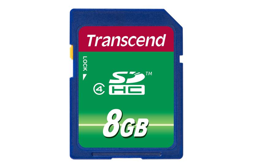 Transcend - Flashhukommelseskort - 8 Gb - Sdhc
