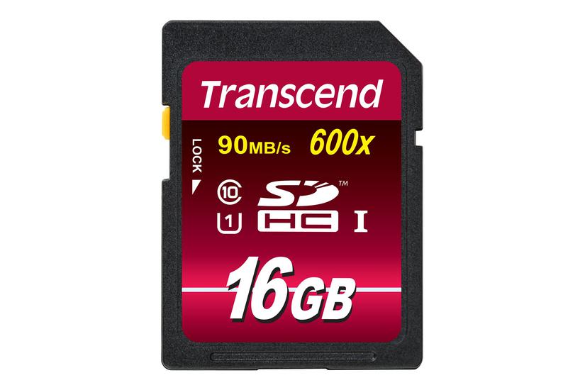Transcend - Flashhukommelseskort - 16 Gb - Sdhc Uhs-i