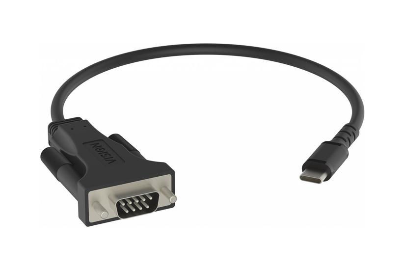 Vision Professional - Seriel Adapter - 24 Pin Usb-c Til Db-9