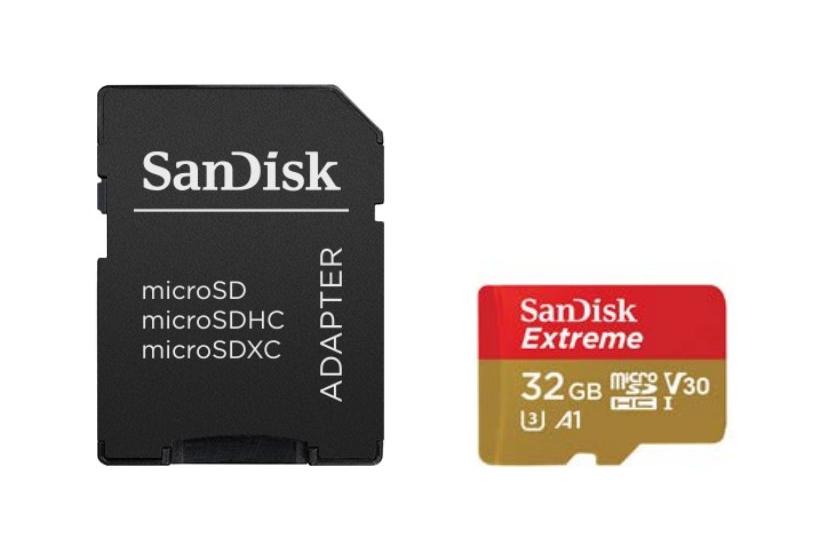 Sandisk Extreme - Flashhukommelseskort - 32 Gb - Microsdhc Uhs-i