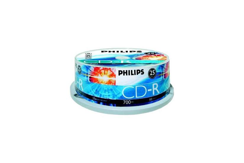 Philips - Cd-r X 25 - 700 Mb - Lagringsmedie