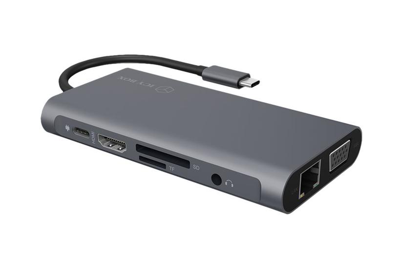 Icy Box Ib-dk4040-cpd - Dockingstation - Usb-c - Vga, Hdmi