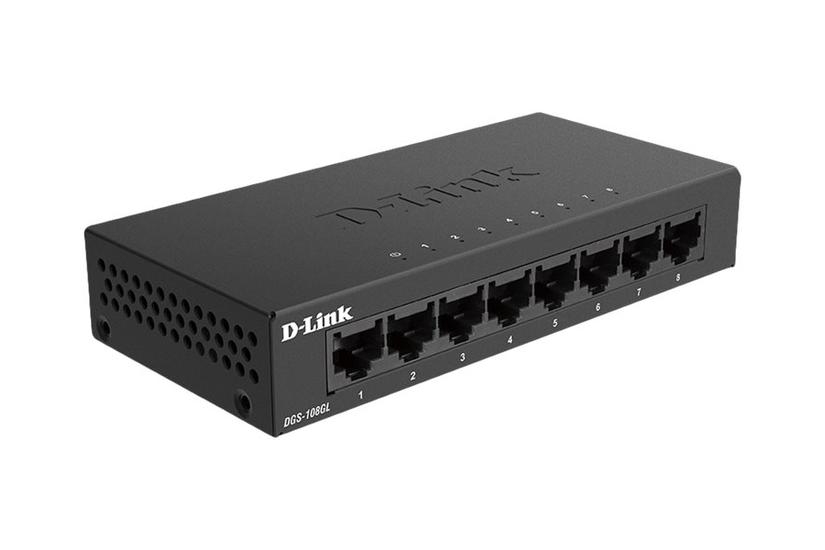D-link Dgs 108gl - Switch - 8 Porte - Ikke Administreret