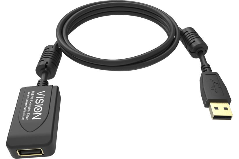 Vision Professional - Usb Forlængerkabel - Usb Til Usb - 5 M