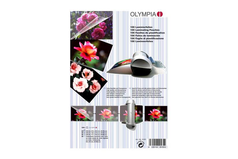 Olympia - 100-pakke - Laminerings Poser