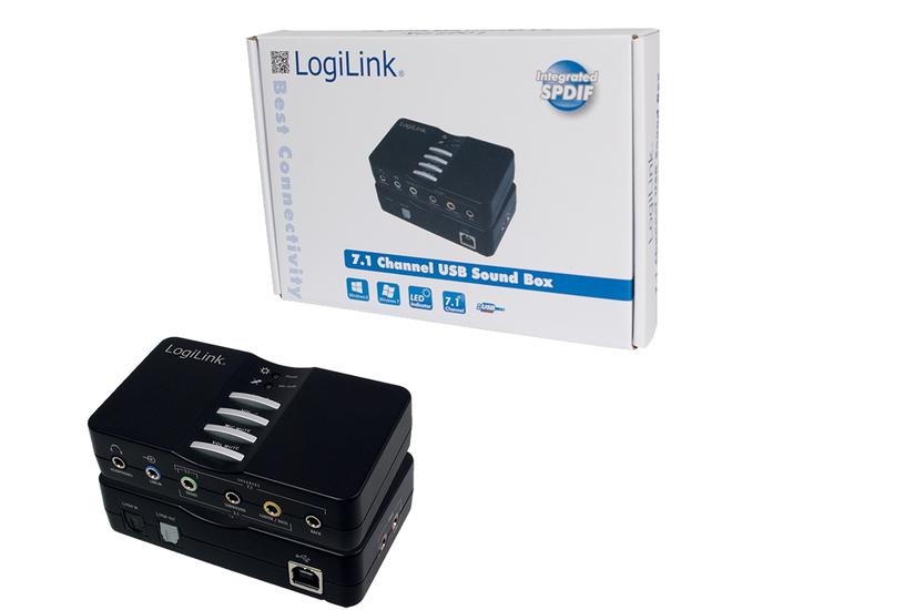 Logilink Usb Sound Box Dolby 7.1 - Lydkort - Usb