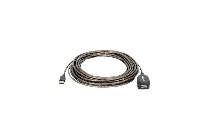Manhattan 150248 Usb-kabel Usb 2.0 10 M Usb A Sort