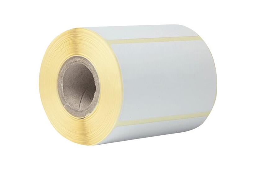 Brother - Pressestempel Skæreetikette - 400 Etikette(r) - 76 X 44 Mm (pakke Med 8)