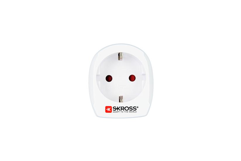 Skross Country Adapter Europe To Denmark - Stikadapter - Type K Til Type F