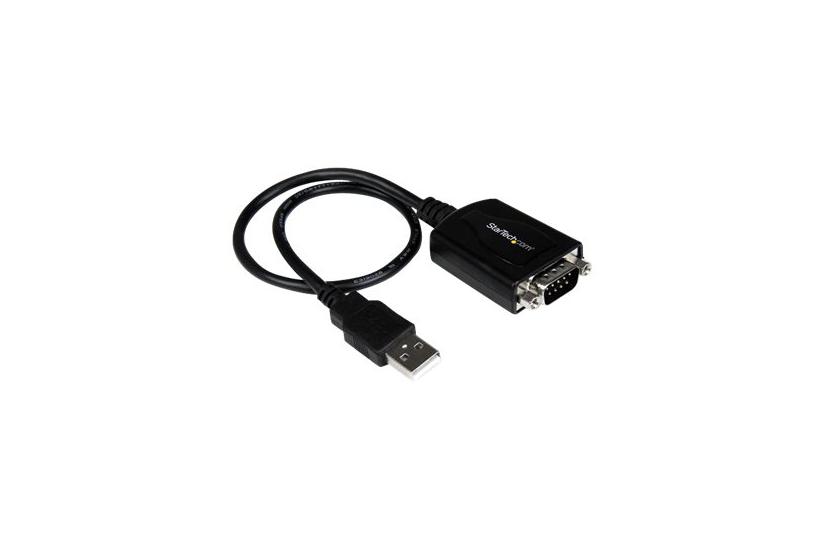 Startech.com 1 Ft Usb To Rs232 Serial Db9 Adapter Cable With Com Retention - Seriel Adapter - Usb - Rs-232