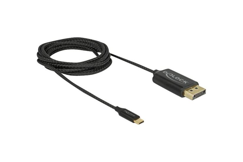 Delock - Displayport Kabel - 24 Pin Usb-c Til Displayport - 2 M