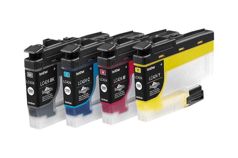 Brother - 4 Pakker - Sort, Gul, Cyan, Magenta - Original - Blækpatron