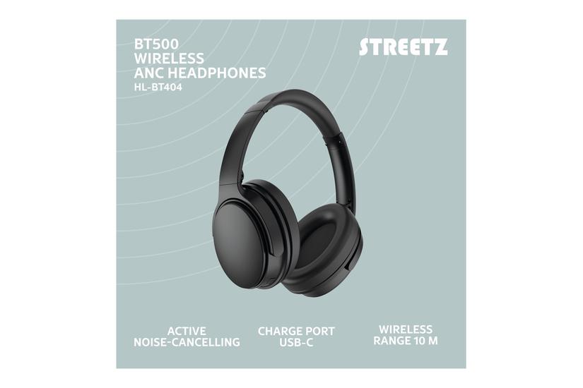 Streetz Hl-bt404 - Hovedtelefoner Med Mik.