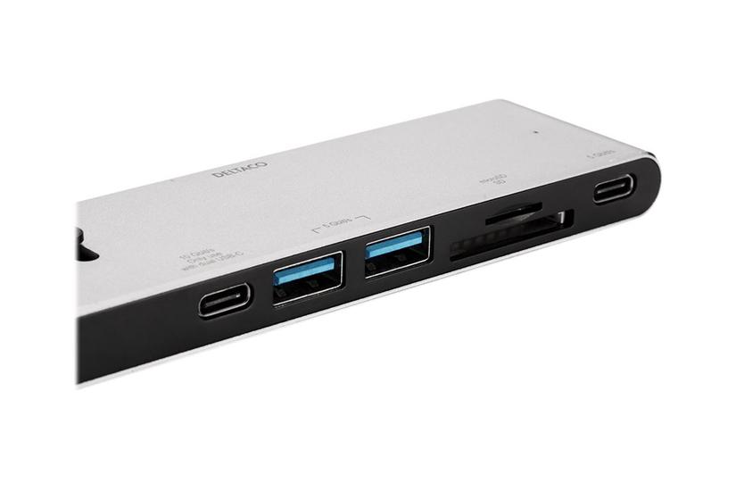 Deltaco - Dockingstation - Usb-c X 2 - Hdmi