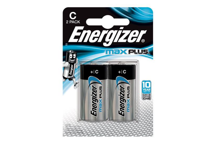 Energizer Max Plus Batteri - 2 X Lr14 / C Type - Alkalisk