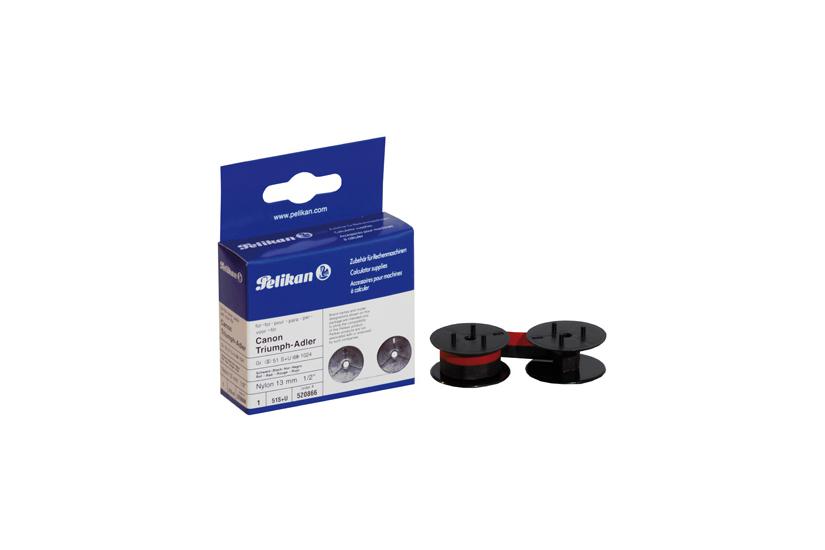 Pelikan Gr. 51 S+u - 1 - Sort, Rød - Print-bånd