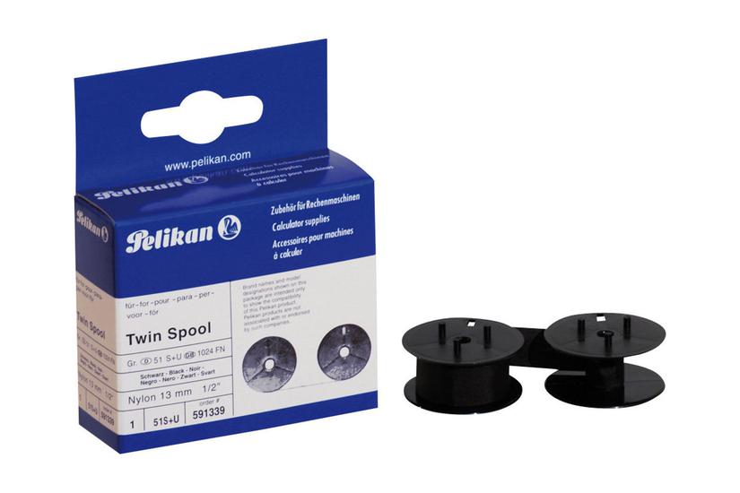 Pelikan Gr. 51 S+u - 1 - Sort - Print-bånd